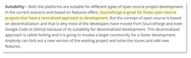 What’s The Difference Between Sourceforge and GitHub?