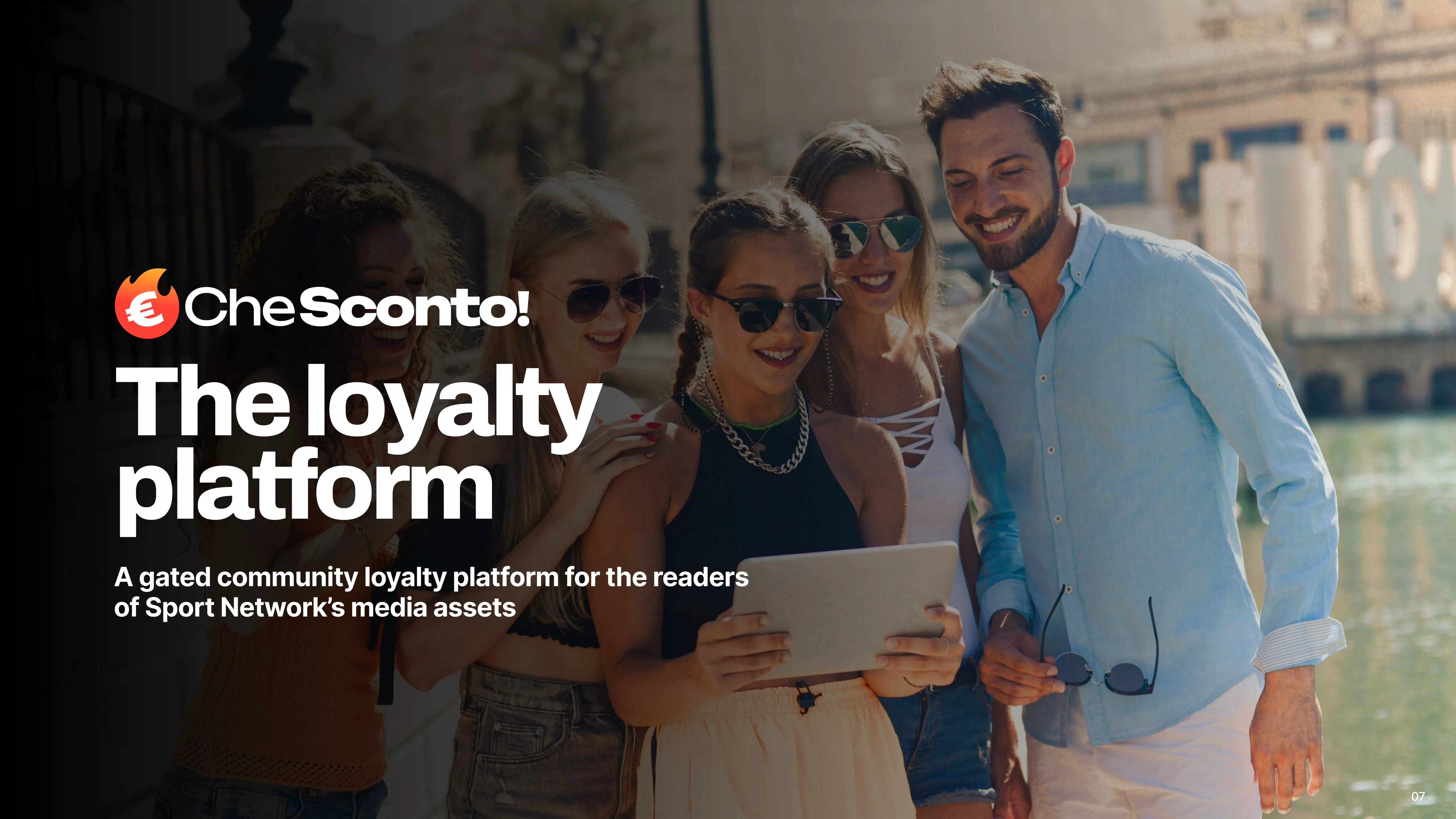CheSconto loyalty platform page